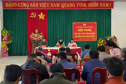 Đại biểu HĐND 3 cấp tiếp xúc cử tri tại xã Đăk Kôi, Kon Rẫy
