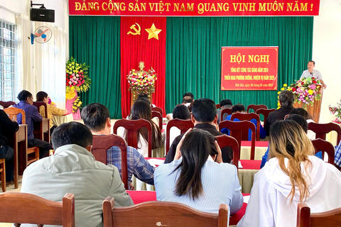 Xã Đăk Kôi tổ chức Hội nghị tổng kết công tác Đảng năm 2024