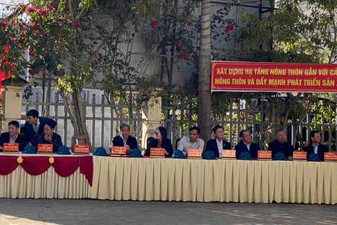 Xã Đăk Kôi: Tổ chức Lễ phát động ra quân đầu năm 2025